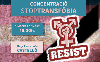 Condenamos el crimen transfóbico en Castellón y su tratamiento en los medios de comunicación