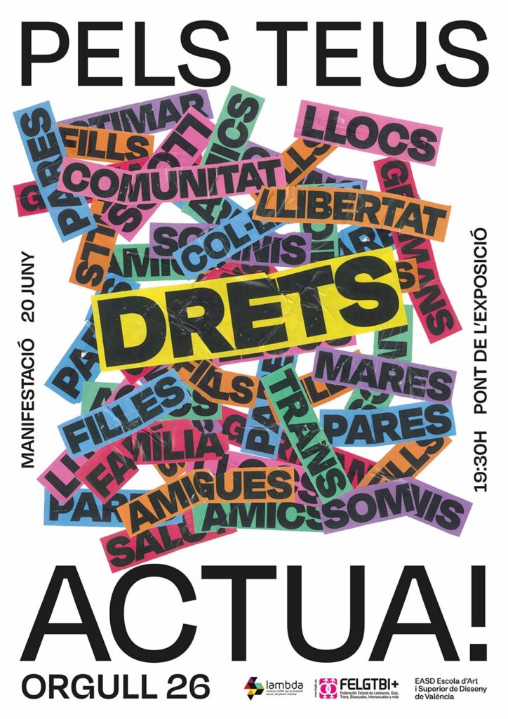 cartell Orgull valencia 2026