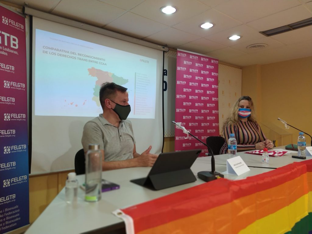 Acto de Presentación Informe Derechos Trans en Comunidades Autónomas